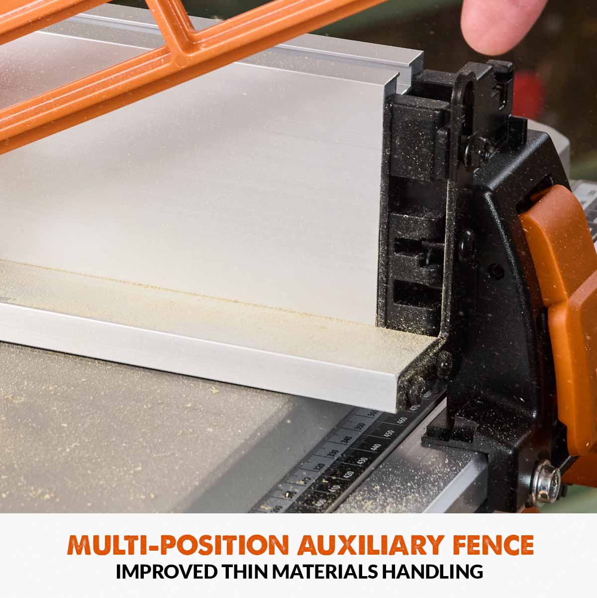 B-stock Refurbished Evolution R255TBL+ 230v Portable Jobsite Table Saw with 255mmTCT Multi-material Blade - Image 22