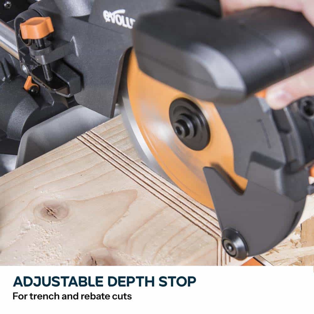 Evolution R210SMS-300+ Sliding Mitre Saw & Stand Bundle - Image 10
