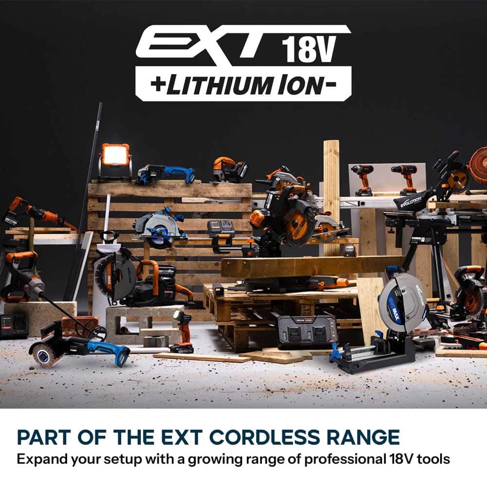 Evolution 18V Cordless Surface Conditioning Tool with Brushless Motor & 2 Drums | S120SCT-Li - Image 11