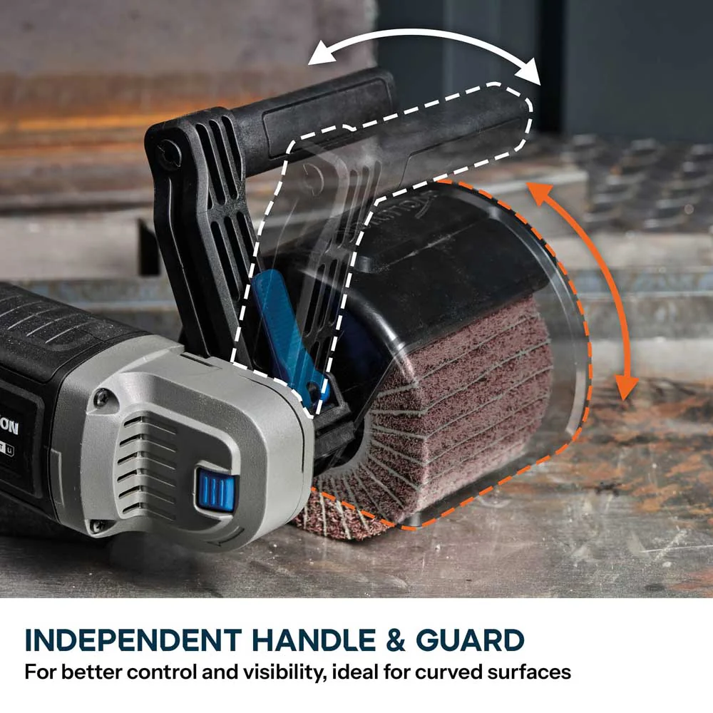 Evolution 18V Cordless Surface Conditioning Tool with Brushless Motor & 2 Drums | S120SCT-Li - Image 5