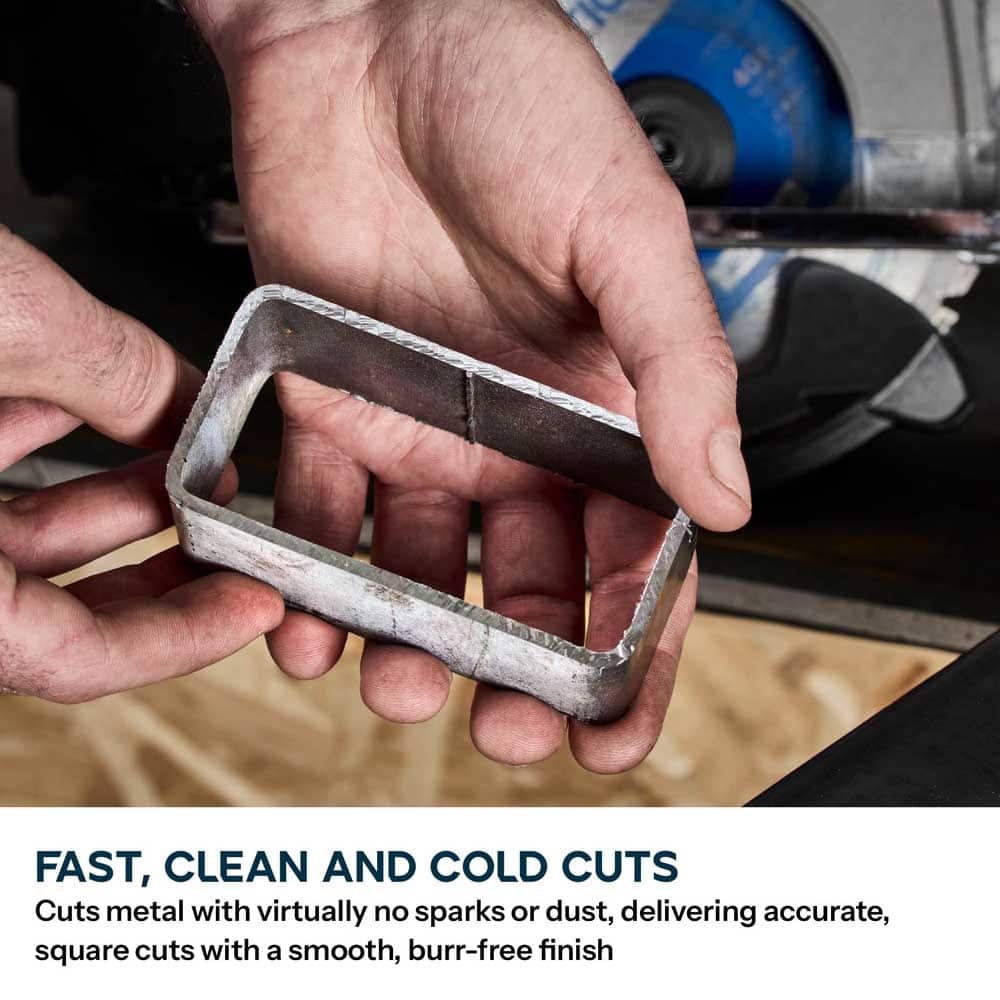 Evolution 165mm Mild Steel Cutting 40T TCT Circular Saw Blade Optimized For Cordless - Image 4
