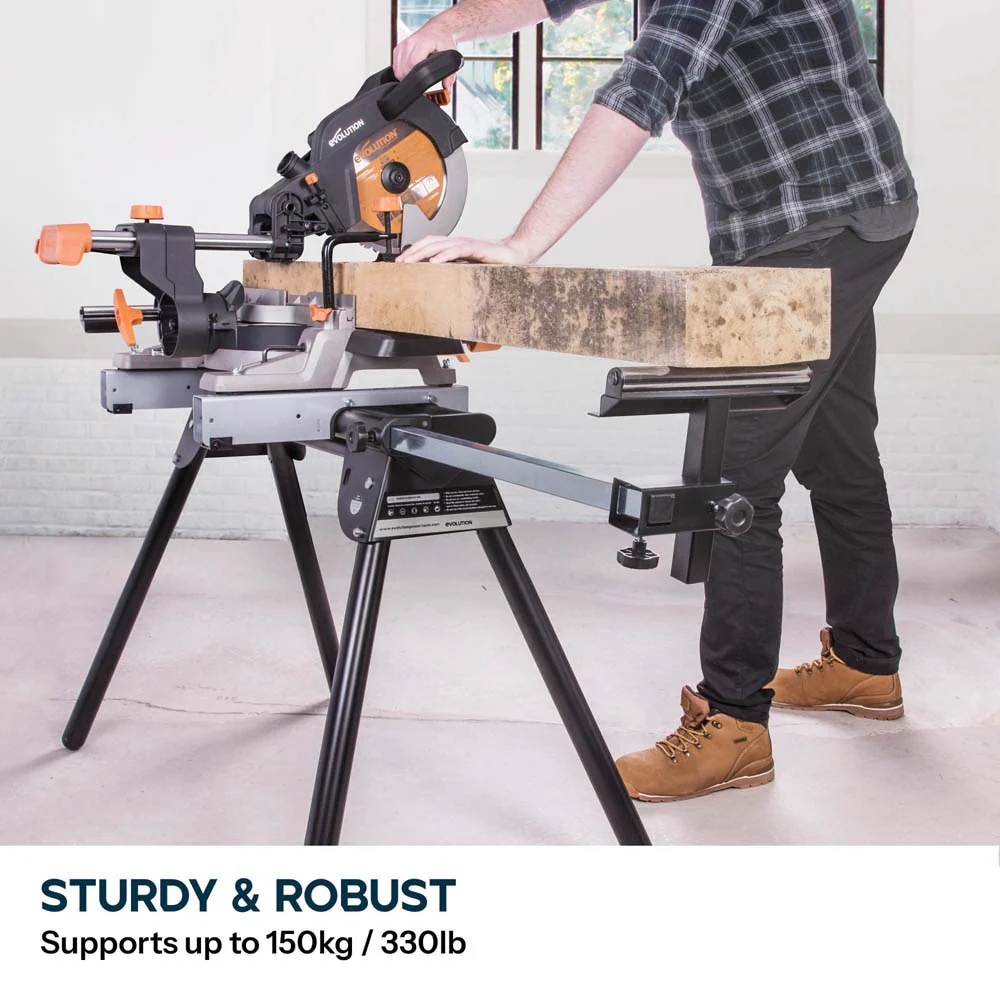 Evolution Cordless R185CMS-Li 185mm Compound Mitre Saw & Stand Bundle - Image 12