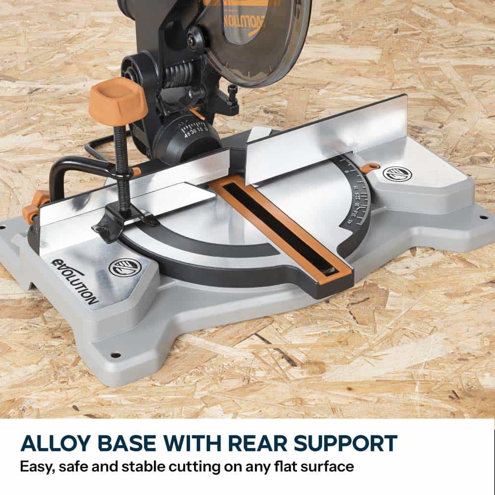 Evolution Cordless R185CMS-Li 185mm Compound Mitre Saw & Stand Bundle - Image 6