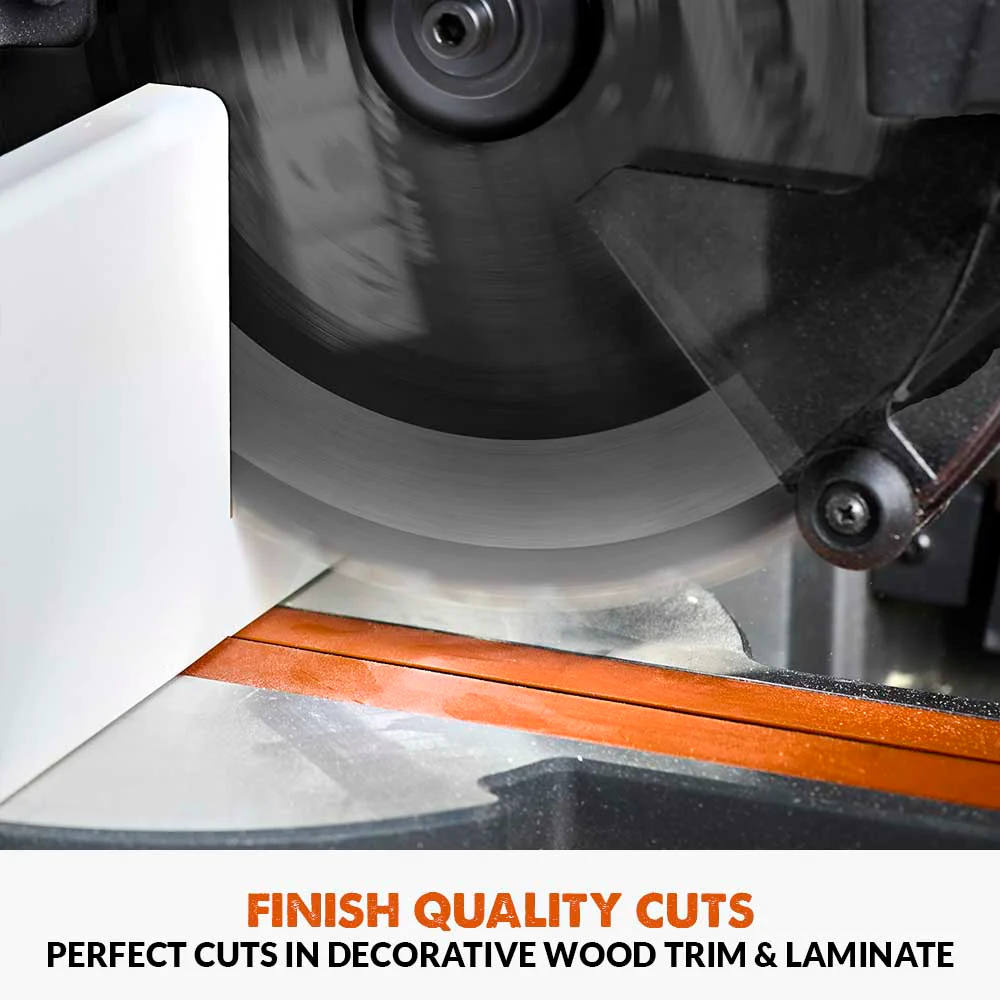 Evolution Cordless R255SMS-DB-Li Double Bevel Mitre Saw & XL Stand - Image 3