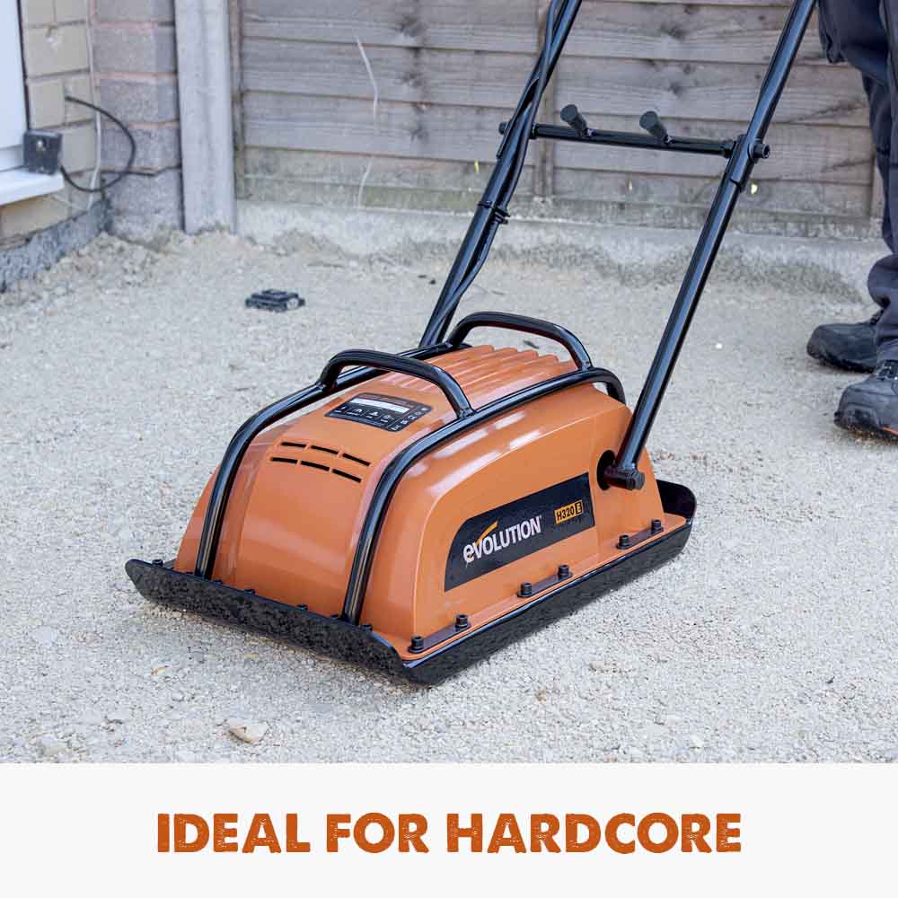 Hulk Electro H320-E 230V Electric Plate Compactor & Paving Pad Bundle - Image 14