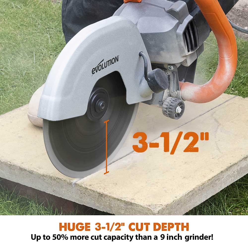 Evolution R230DCT Diamond Disc Cutter Blade Variety Pack 22.2mm Bore - Image 6