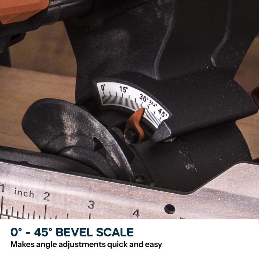 Evolution R255SMS+ 255mm Sliding Compound Mitre Saw & Evolution XL Rolling Mitre Saw Stand Bundle - Image 11
