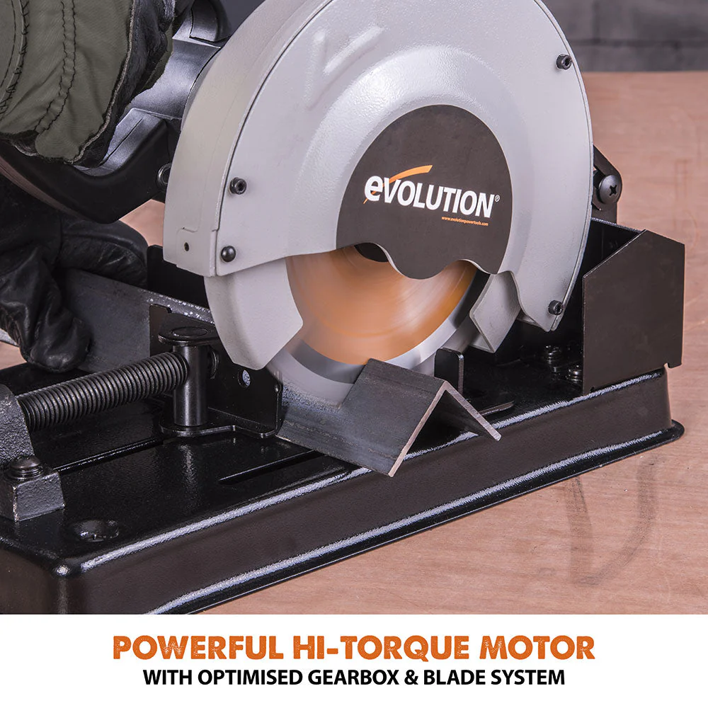 Evolution RAGE4 - 185mm Chop Saw with TCT Multi-material Cutting Blade B-grade (Refurbished as new) - Image 6