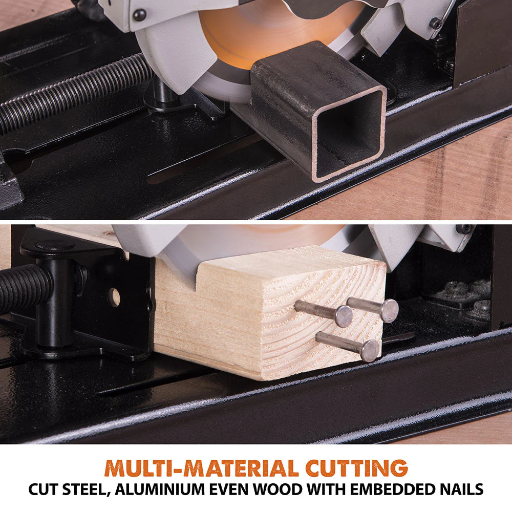 Evolution RAGE4 - 185mm Chop Saw with TCT Multi-material Cutting Blade C-grade (Refurbished fair condition) - Image 3