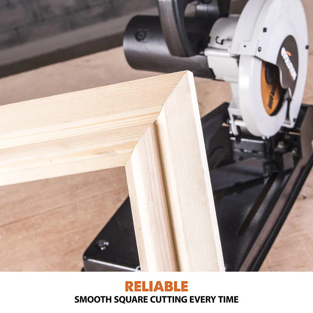 Evolution RAGE4 - 185mm Chop Saw with TCT Multi-material Cutting Blade C-grade (Refurbished fair condition) - Image 5