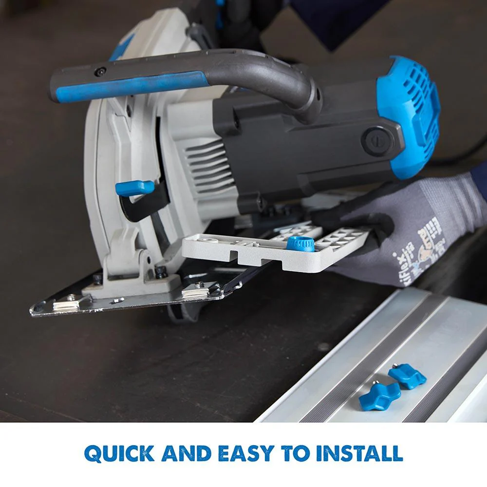 Evolution S210CCS 210mm Heavy Duty Metal Cutting Circular Saw & 1.4m 2-Piece Track Kit Bundle (2x700mm) - Image 4