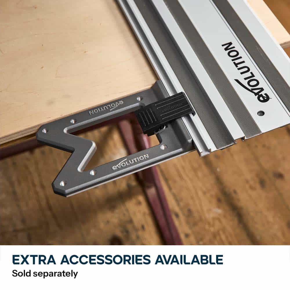 Evolution ST2800-G2 Universal 2.8m Circular Saw Track (2x 1400mm ) With Self-Aligning Connectors - Image 9