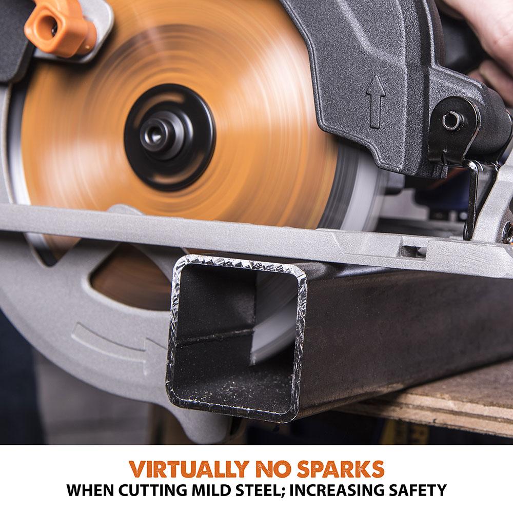 Evolution R185CCS 185mm Circular Saw with TCT Multi-Material Cutting Blade (Refurbished - Like New) - Image 9