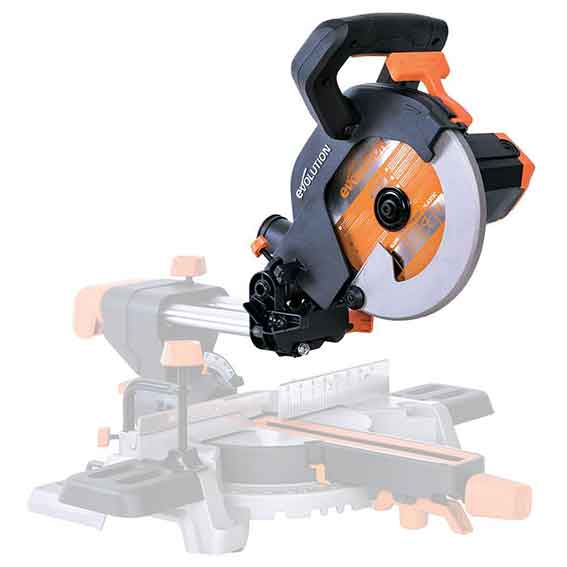 Evolution R210SMS 110V Sliding Mitre Saw Spare Parts (Head Section)