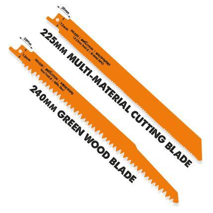 Evolution Corded Reciprocating Saw 850W (230v) Including 4 Blades | R230RCP - Image 6