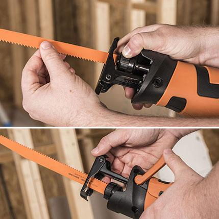Evolution Corded Reciprocating Saw 850W (230v) Including 4 Blades | R230RCP - Image 9