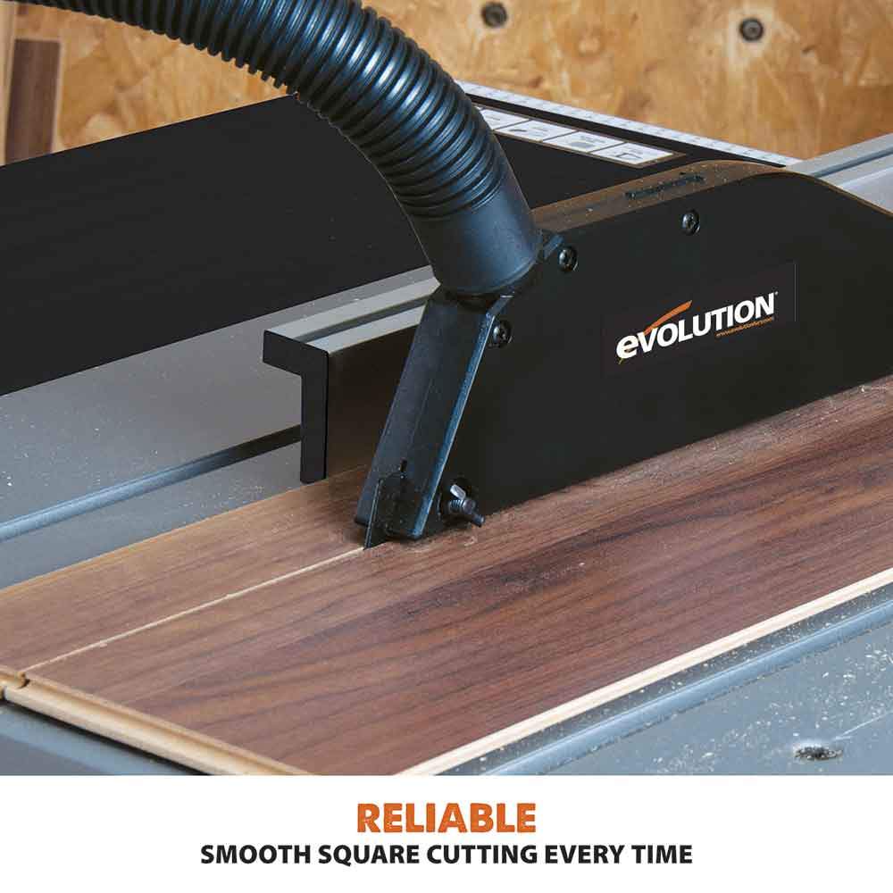 Evolution R255MTS 255mm Table Saw With TCT Multi-Material Cutting Blade (230v) - Image 5