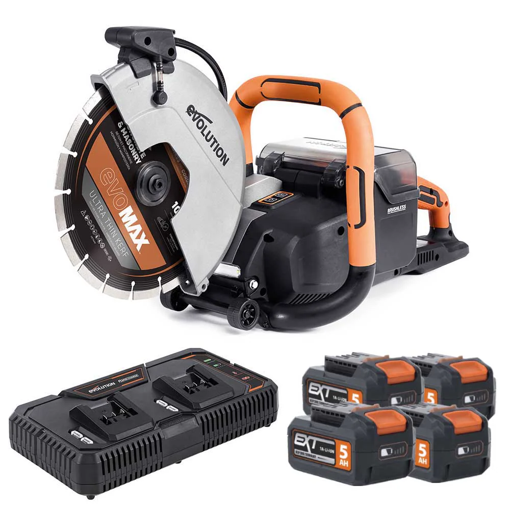 R260DCT-Li Cordless 260mm Disc Cutter With Automatic Water-Fed Dust Suppression and Premium Thin Kerf Diamond Blade - Image 18