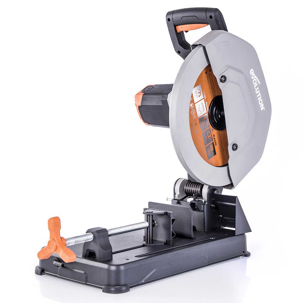 Evolution R355CPS 355mm Chop Saw + Extra 355mm Blade + Chop Saw Stand Bundle - Image 5