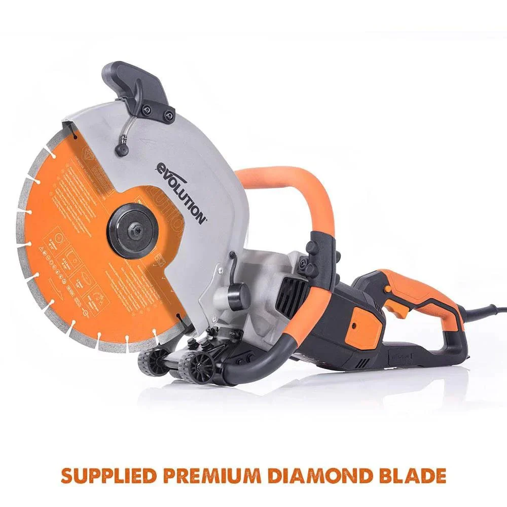Refurbished B-Stock Evolution R300DCT+ 300mm Electric Disc Cutter with Water Dust Suppression - Image 13