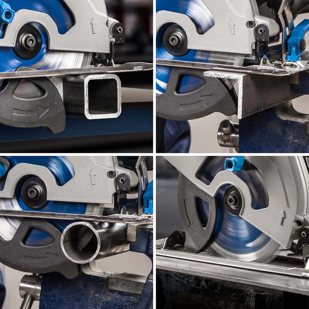 Evolution 185mm Metal Cutting Circular Saw with TCT Mild Steel Cutting Blade | 64mm Cut Depth | S185CCSL - Image 4